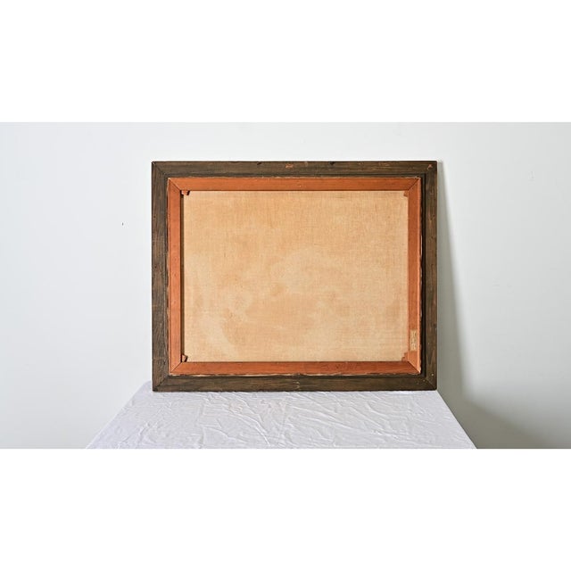 Mid 20th Century French Vintage Framed Still Life Painting For Sale - Image 5 of 14