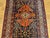 Vintage Persian Malayer Runner Rug, Hand-Knotted Wool, Geometric Pattern, 3x20, Navy & Red For Sale - Image 11 of 14