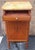 Brown 1900-1909 Edwardian Marquetry Inlaid Mahogany and Marble Top Four-Drawer Side Cabinet For Sale - Image 8 of 11
