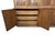 1960s Mid-Century Modern Broyhill Brasilia 2-Piece Walnut China Cabinet For Sale - Image 5 of 8