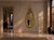Studio Delmar No. 2 — Sculptural Wall Mirror, Gold, Made to Order For Sale - Image 9 of 11