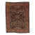 Antique Farahan Sarouk Carpet, Handmade Oriental Rug, Navy, Ivory, Green, Red For Sale