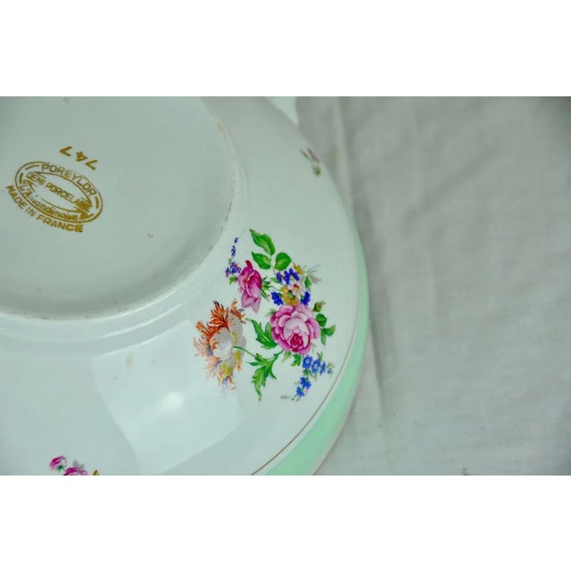 Green French Tureen from L Amandinoise, 1960s For Sale - Image 8 of 11