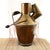Rare working olive oil separator from the Alentejo, Portugal, hand-formed in brass by Florencio Pires of Ponte de Sor....