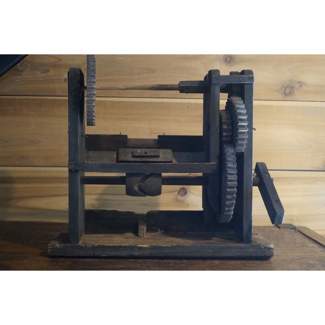 An old Japanese zakuri which is from the 1800s and still moves appropriately when the arm is turned on the side. This...