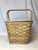 Vintage Woven Basket For Sale - Image 6 of 12