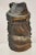 Wood 19th Century European Black Forest Figural Wood Carved Bearded Man Lidded Tobacco Jar For Sale - Image 7 of 12