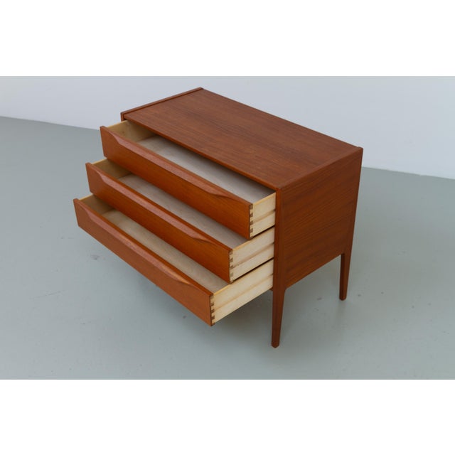 Danish Teak Chest of Drawers No34 by Kai Kristiansen for Aksel Kjersgaard, 1960s. For Sale - Image 11 of 18