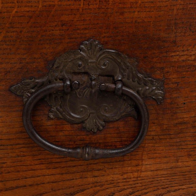 19th Century Italian Wooden Trunk In Original Patina For Sale - Image 14 of 18