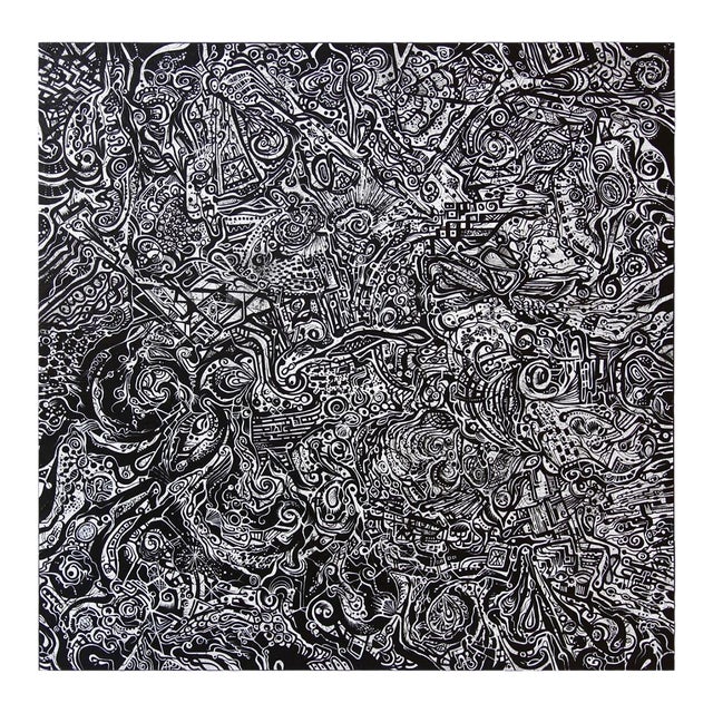 Alexander Arshansky, "Quick Silver" Abstract Piece For Sale