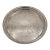 Mid-Century f.b. Rogers Silverplate Cocktail & Serving Tray With Pierced Gallery For Sale