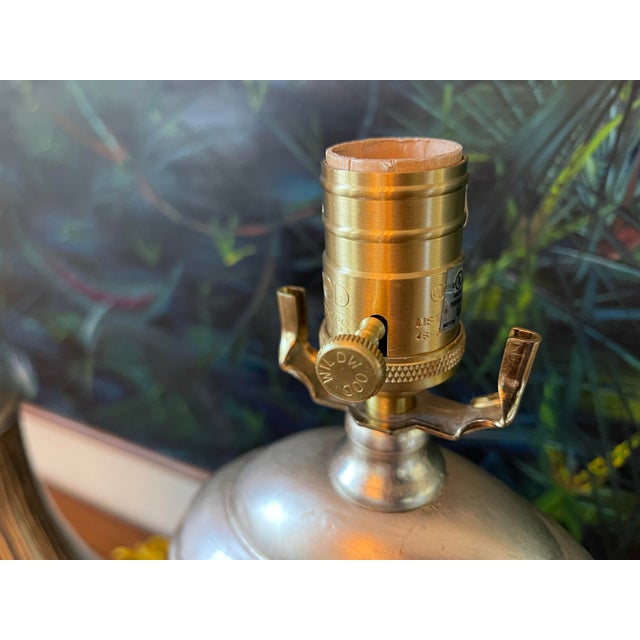 Pair of Wildwood Textured Ceramic Table Lamps For Sale - Image 11 of 12