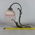 Antique Table Lamp in Pink Glass, 1900s For Sale - Image 10 of 11