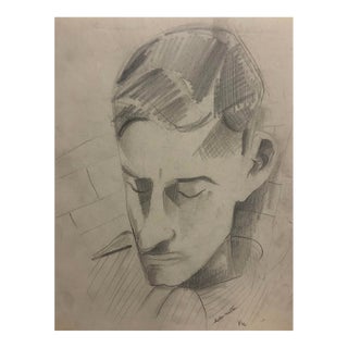 1930s Helen Malta Portrait of Husband For Sale
