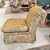 Vintage Gold Upholstered Slipper Chair For Sale - Image 4 of 11