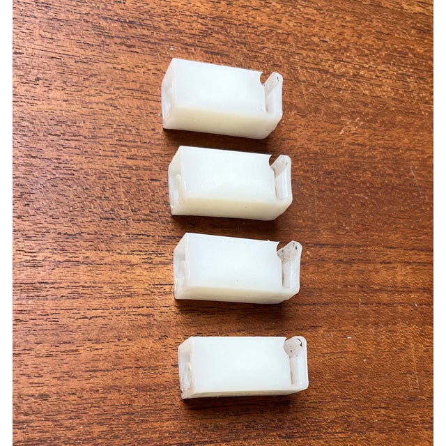 Mid-Century Modern German Minimalist White String Coat Rack, 1960s For Sale - Image 14 of 18