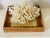 1960s 1960s Capiz Shell With Straw Handmade Tray For Sale - Image 5 of 5