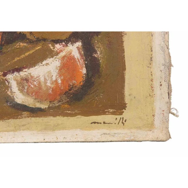 Franco Marzilli, Still Life, Oil Painting, 1970s For Sale - Image 4 of 6