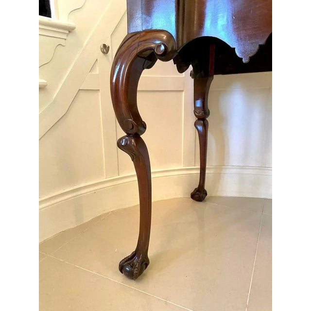 18th Century American Chippendale Serving Table For Sale - Image 10 of 12