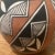 Chestnut Vintage Acoma Pottery Handmade Stunning Polychromed Jar Artist Signed For Sale - Image 8 of 12