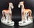 Victorian Porcelain Staffordshire Greyhounds with Hares, England, 1850, Set of 2 For Sale - Image 16 of 16