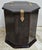 A South East Asian, probable Chinese, octogonal Hardwood Brass Hinged Storage Side Table Cabinet. Workd well as an...