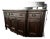 Vintage Bernhardt French Provincial Marble Top Sideboard Credenza Buffet For Sale