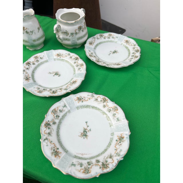 Vintage Silesia Germany Miniature China Set - Set of 6 For Sale - Image 9 of 11