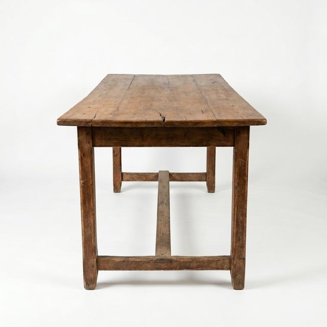 Antique Rustic Dining Table, 1800s For Sale - Image 5 of 9