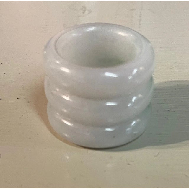 Chinese Carved Jade Archer's Ring For Sale - Image 11 of 11