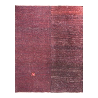 Brilliant Vintage Gabbeh Kilim Rug For Sale