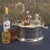 Modern Serrano 5-Bottle Metal Wine Holder, Nickel For Sale - Image 3 of 5