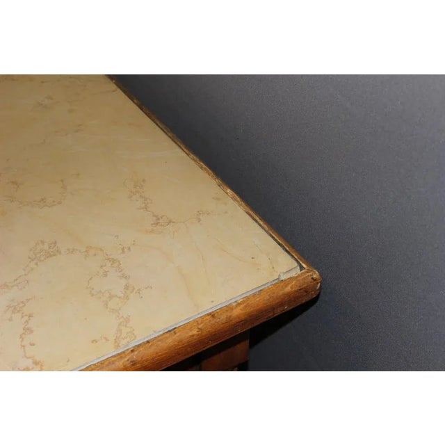 Vintage Beech Worktable, 1920s For Sale - Image 3 of 11