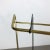 Gold Mid-Century Brass Umbrella Stand, Germany, 1950s For Sale - Image 8 of 17