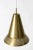 Mid-Century Modern Mid-Century Brass Pendant Light by Hans Bergström, 1950s For Sale - Image 3 of 8