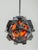 Space Age Orange Geometric Chandelier by Bruno Munari, 1990 For Sale - Image 18 of 18