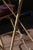 Timmerman Pale Yellow Wrought Iron & Glass Top Round Patio Bistro Bar Set W/ 3 Swivel Stools For Sale - Image 16 of 17