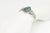 Vintage Southwestern Sterling Silver Turquoise Cuff Bracelet For Sale - Image 10 of 11