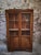 Brown Vintage Art Deco French Beech Display Cabinet with Glass Door, 1930 For Sale - Image 8 of 16