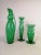 These 3 pieces are made at orrefors two vases and one large jug. Very good condition measures: jug h 39 cm, large vase h...
