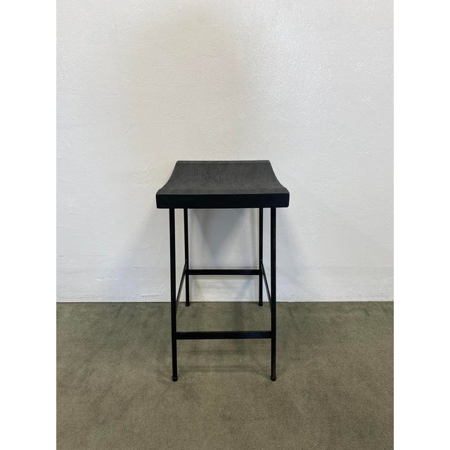 Modern Bunda Counter Stools by Thomas Hayes Studio (5 Available) For Sale - Image 3 of 6