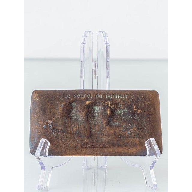 1930s Art Deco Bronze Tray by Max Le Verrier, France, 1930s For Sale - Image 5 of 9