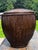 Coastal Vintage Coastal Monumental Pencil Reed Lidded Basket For Sale - Image 3 of 12