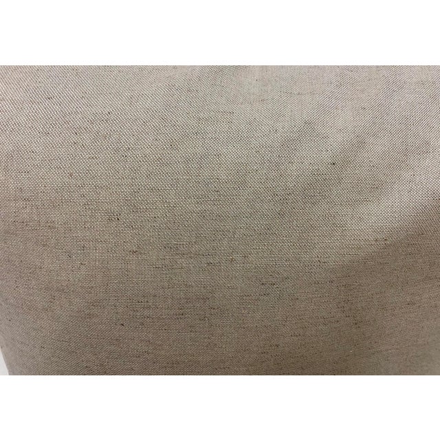 Textile Pair of 20" Square Pillows With a Pink, Red & White Tapestry-Look Floral Pattern - Made in Uk For Sale - Image 7 of 8