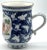 18th Century Chinese Export porcelain Can/Mug Depicting Archery, As Found For Sale - Image 11 of 12
