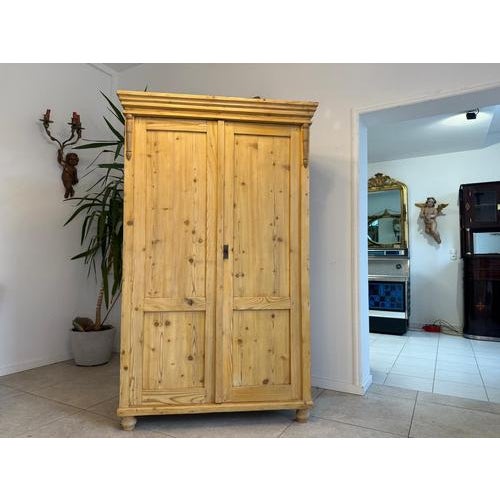 Farmhouse Cabinet in Natural wood For Sale - Image 12 of 12