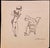 Mino Maccari, Nude Scholar, 1940s, Ink Drawing on Paper For Sale