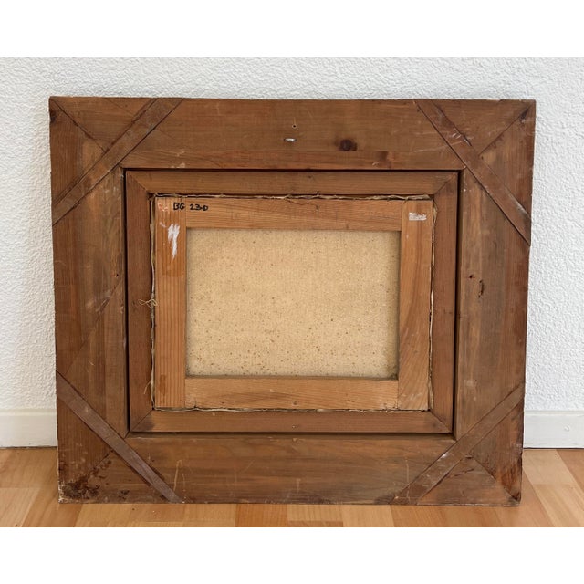 Georges Djakeli, Balade au bord du lac Léman, Oil on Canvas, Framed For Sale - Image 9 of 10