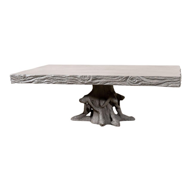 Made Goods Jeffrey Coffee Table in Waxed Gray For Sale