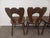 Wood Brutalist Chairs, 2011, Set of 6 For Sale - Image 7 of 18